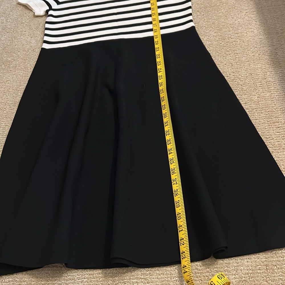 Talbots, Size Large, Dress Black and White - Picture 9 of 11